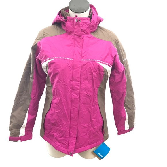 Pink Columbia Windy Ridge Winter Snow Ski Parka Jacket S